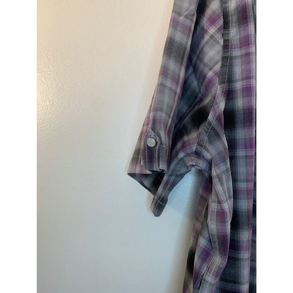 JF J FERRAR Men’s Snap Button Short Sleeve Shirt / Size: 2XLT - Picture 8 of 8